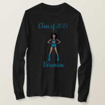 Personalized Class of Majorette Shirt Teal