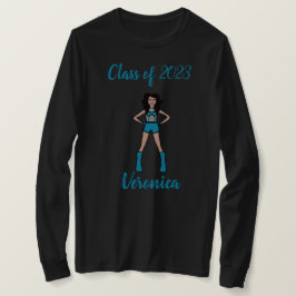 Personalized Class of Majorette Shirt Teal