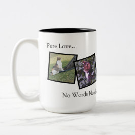 Personalized Coffee Mug for Animal Lovers Zweifarbige Tasse