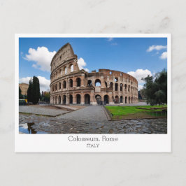 Personalized, Colosseum, Rome, Italy Postkarte