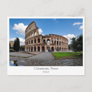 Personalized, Colosseum, Rome, Italy Postkarte