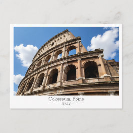 Personalized, Colosseum, Rome, Italy Postkarte