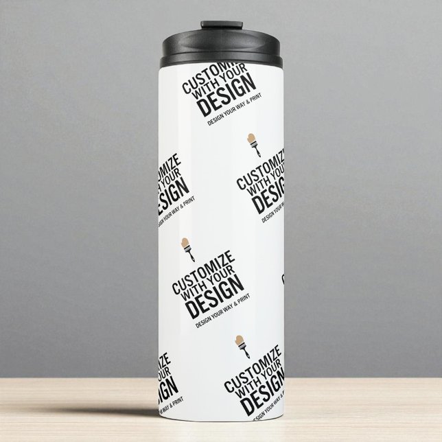 Personalized Company Branded Custom Minimalist  Thermosbecher (Von Creator hochgeladen)