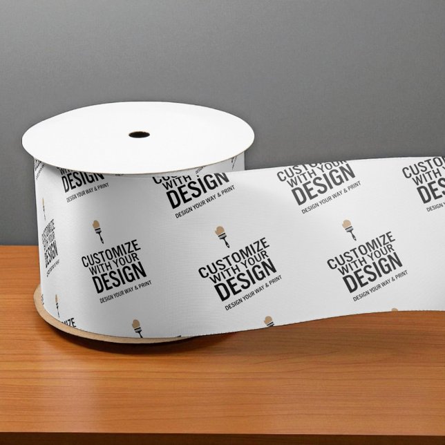 Personalized Company Small Business Custom Satinband (Von Creator hochgeladen)