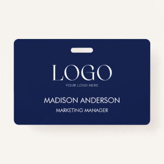 Personalized Corporate Business Logo Modern ID Ausweis