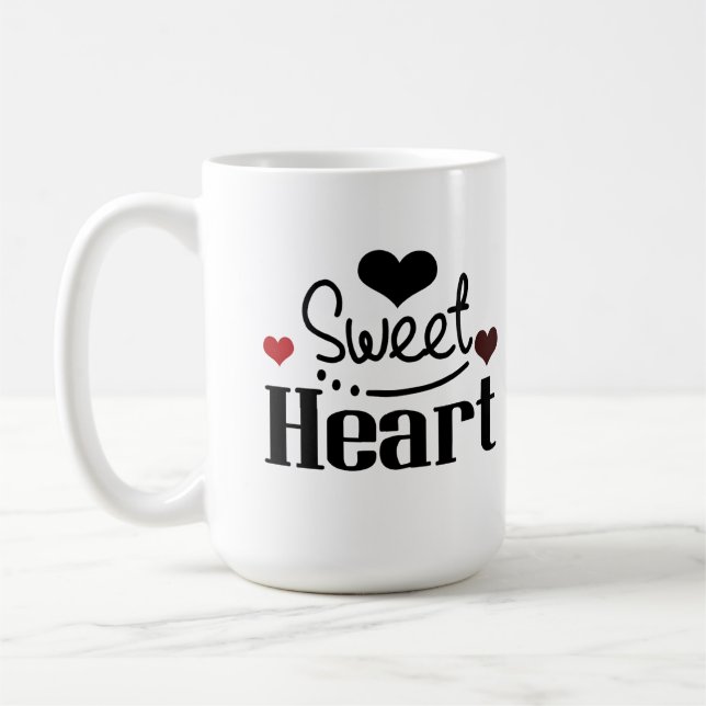 Personalized Couple Gift Wedding  Anniversary mug Kaffeetasse (Links)