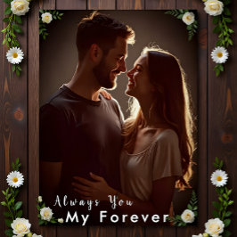 ✅Personalized Couple Photo |Custom Engagement Gift Fotodruck