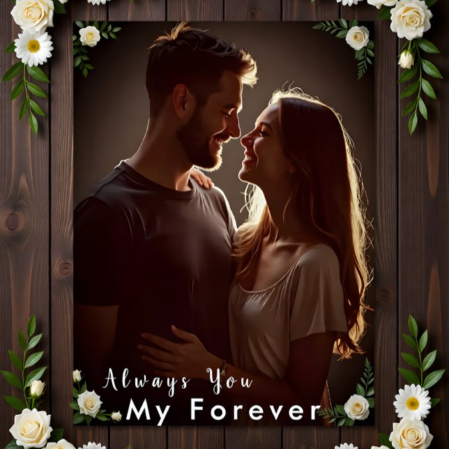 ✅Personalized Couple Photo |Custom Engagement Gift Leinwanddruck (Von Creator hochgeladen)