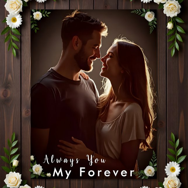 ✅Personalized Couple Photo |Custom Engagement Gift Leinwanddruck (Von Creator hochgeladen)