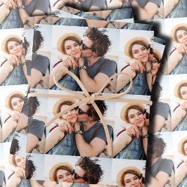 Personalized Couple Photo Geschenkpapier Set