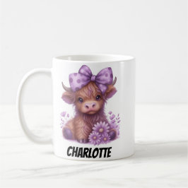 Personalized Cow animal lovers Thanksgiving Kaffeetasse