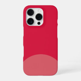 Personalized Crimson iPhone Case with Custom 16 Pro Hülle