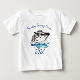 Personalized Cruise Ship Baby T-shirt
