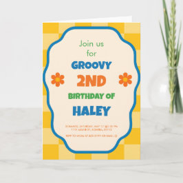 Personalized Custom Birthday Invitation for Kids  Karte