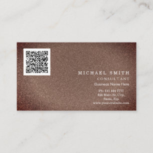 Personalized Custom Corporate QR Code Logo Busines Visitenkarte