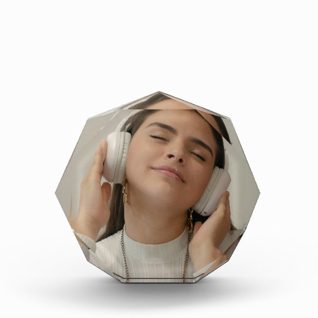 Personalized Custom Full Photo  Fotoblock (Vorderseite)