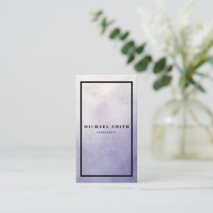 Personalized Custom Minimalist Modern QR Code Logo Visitenkarte