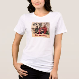 Personalized Custom Photo Picture Friends Family Tri-Blend Shirt