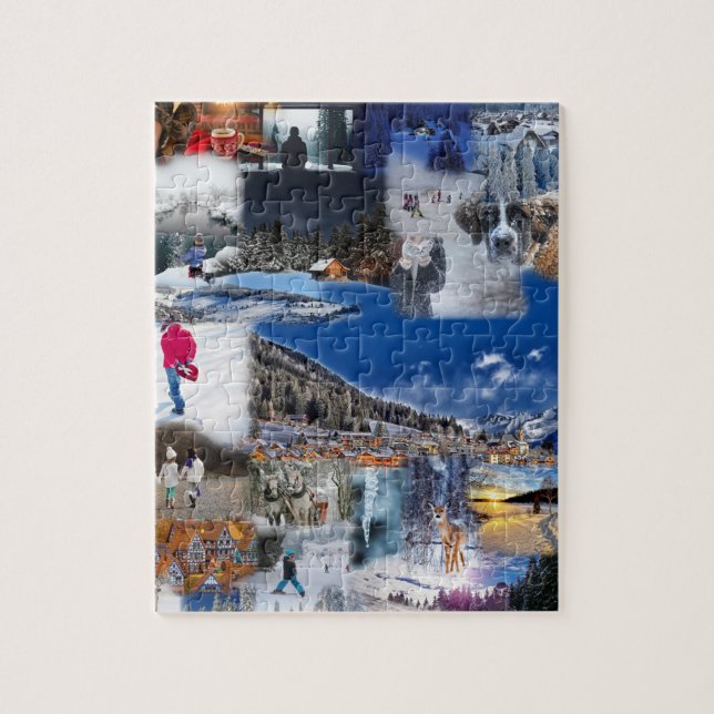 Personalized Custom Photo Puzzle (Vertikal)