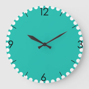 Personalized Custom Your Own Photo & Text Große Wanduhr