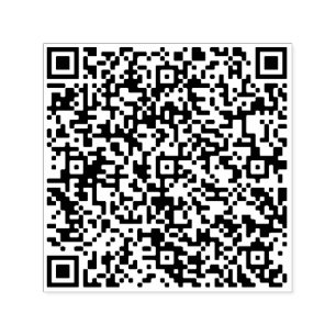 Personalized Custom Your QR Code Sels-Inking Stamp Permastempel