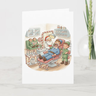 Personalized Cute Christmas Card for Orthodontist Karte