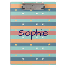 Personalized Cute clipboard with Name