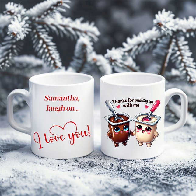 Personalized Cute Food Mug Gift for Boyfriend Kaffeetasse (Personalized Cute Food Mug Gift for Boyfriend)
