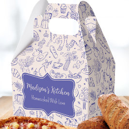 Personalized Cute Hand Drawn Food Geschenkschachtel