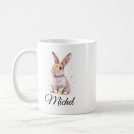 Personalized Cute Rabbit Bunny Coffee Mug Kaffeetasse