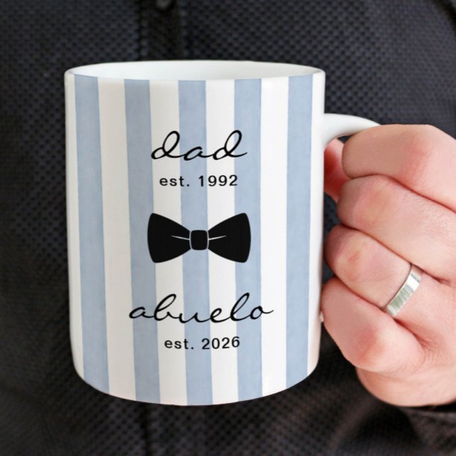 Personalized Dad to Abuelo Mug Gift Kaffeetasse (Von Creator hochgeladen)