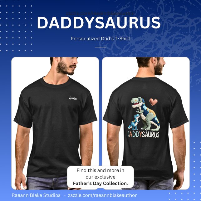Personalized Daddysaurus T-Shirt (Von Creator hochgeladen)