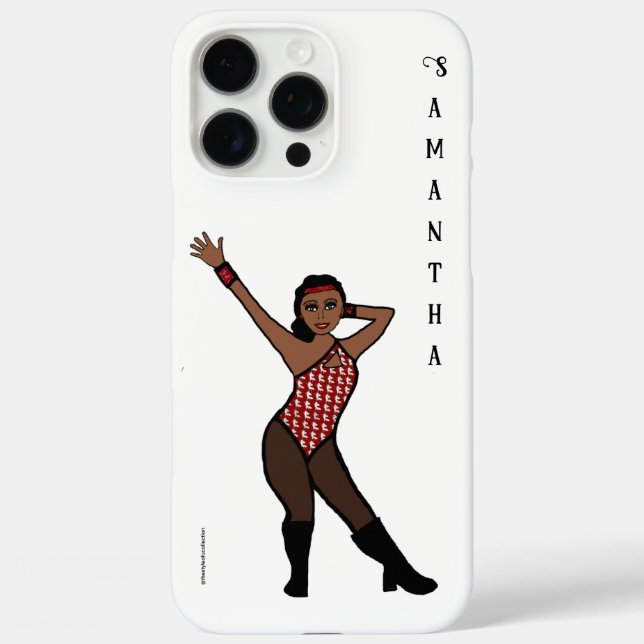 Personalized Dancer White Print # 1  Case-Mate iPhone Hülle (Rückseite)