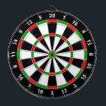 Personalized Dartboard Dartscheibe<br><div class="desc">A dartboard is a popular recreational and competitive game that provides hours of fun for players of all ages and skill levels. Typically made from sisal fibers, cork, or electronic components, dartboards are designed to withstand the impact of darts while offering precise scoring zones. Standard dartboards feature a circular design...</div>