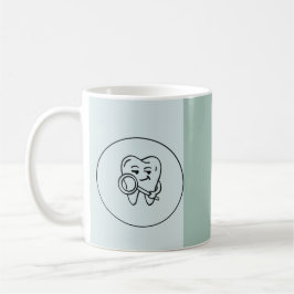 Personalized Dentist Name, Title & Clinic Logo Mug Kaffeetasse