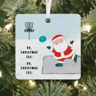 Personalized Disc Golf Christmas Collectible 2022 Ornament Aus Metall