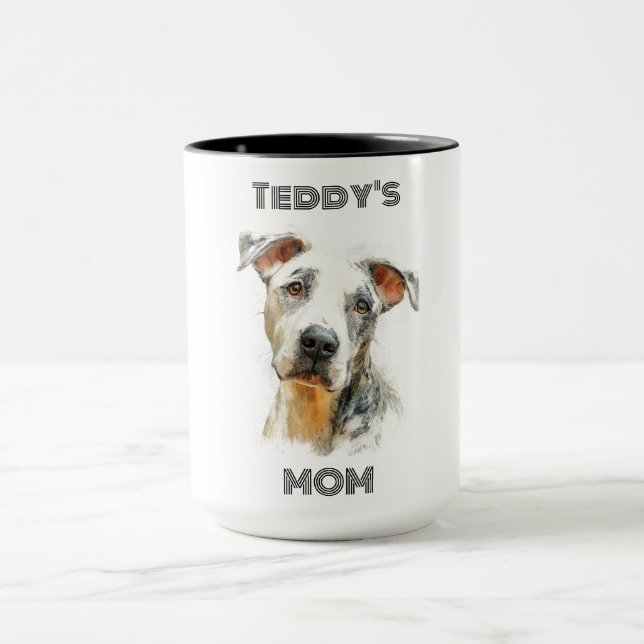 Personalized Dog Mom Photo Combo Mug | Custom Gift Tasse