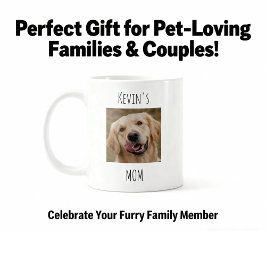 Personalized Dog Mom Photo Mug | Custom Gift Kaffeetasse