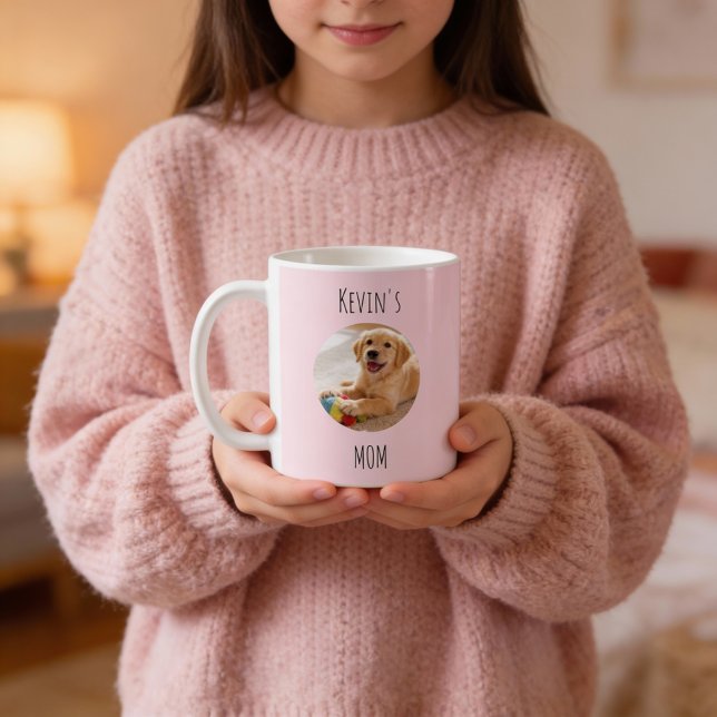 Personalized Dog Mom Photo Mug | Custom Gift Kaffeetasse (Von Creator hochgeladen)