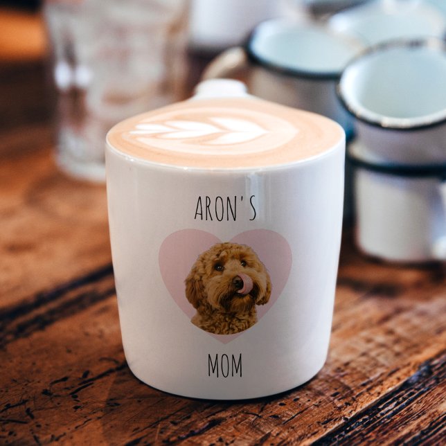 Personalized Dog Photo Valentine | Custom Pet  Espressotasse (Von Creator hochgeladen)