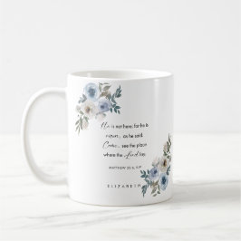Personalized Easter Bible Verse Matthew 28:6 Kaffeetasse