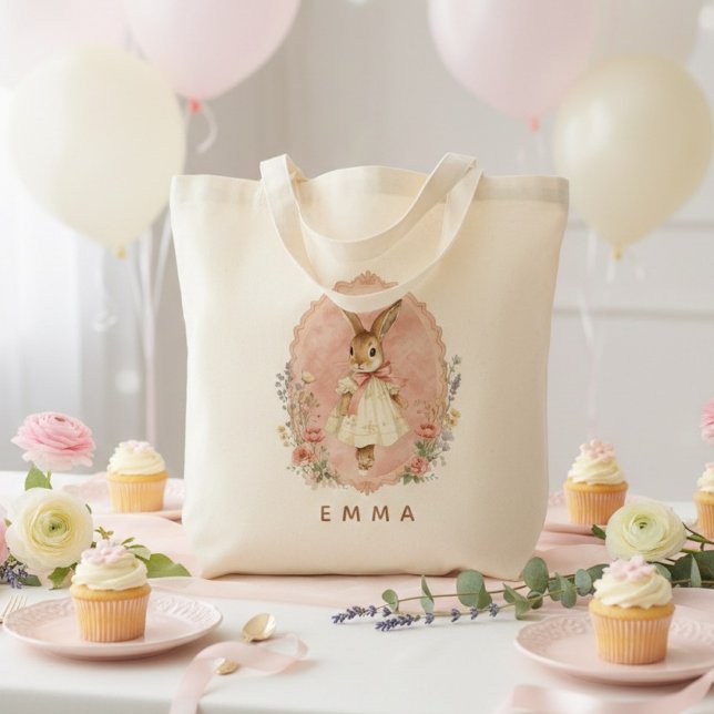 Personalized Easter Bunny Custom Tragetasche (Von Creator hochgeladen)