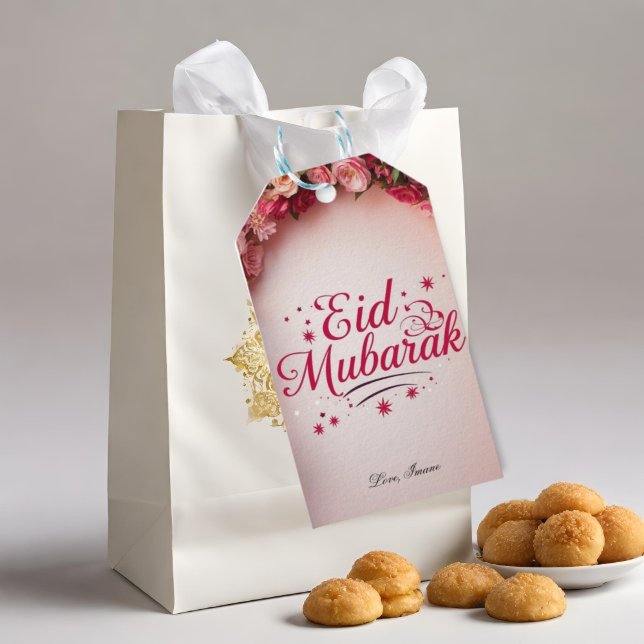 Personalized Eid Mubarak  Geschenkanhänger (Von Creator hochgeladen)