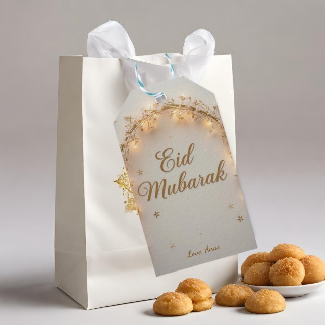 Personalized Eid Mubarak  Geschenkanhänger (Von Creator hochgeladen)