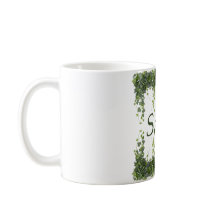 Personalized Elegant Green Ivy Botanical Frame Cus