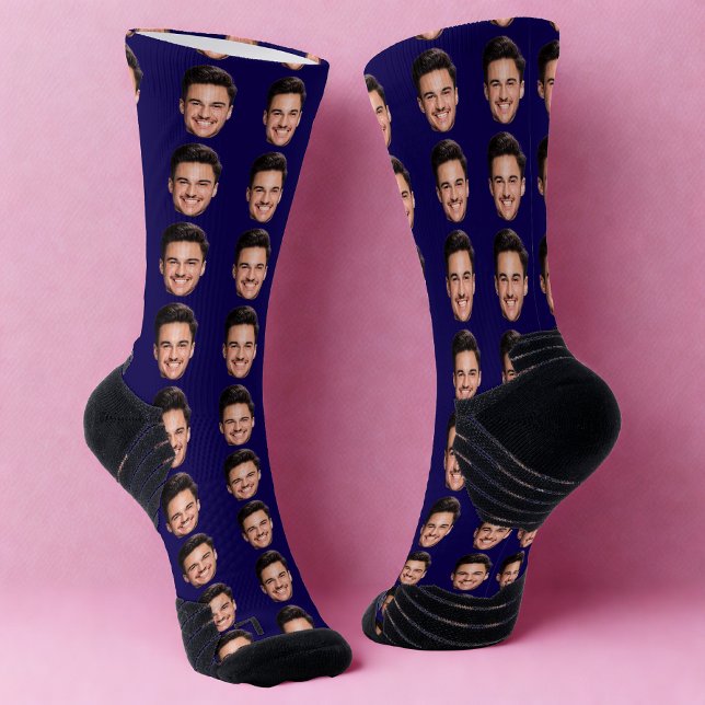 Personalized Face Photo Socks, Upload Your Picture Socken (Von Creator hochgeladen)