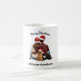 Personalized Family Christmas 2025 Kaffeetasse