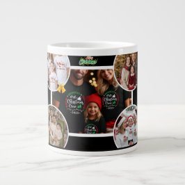 Personalized Family Christmas Mug 2025 Jumbo-Tasse