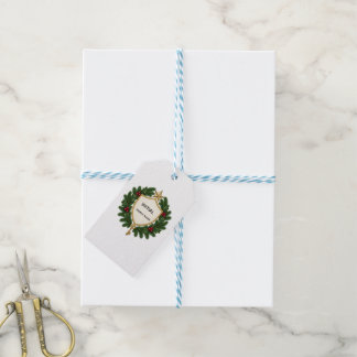 Personalized Family Crest Christmas Gift Tags Geschenkanhänger