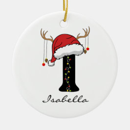 Personalized Family Monogram Ornament for Friends